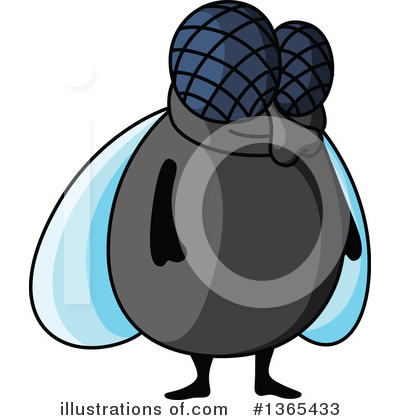 Royalty-Free (RF) House Fly Clipart Illustration by Vector Tradition SM - Stock Sample #1365433