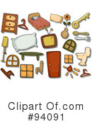 Household Clipart #94091 by BNP Design Studio