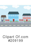 Houses Clipart #209199 by mayawizard101