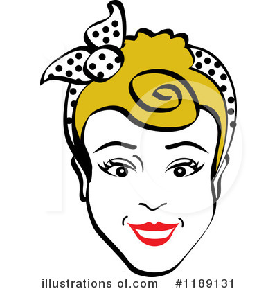 Royalty-Free (RF) Housewife Clipart Illustration by Andy Nortnik - Stock Sample #1189131