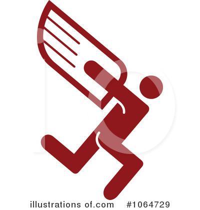 Royalty-Free (RF) Human Flight Clipart Illustration by Vector Tradition SM - Stock Sample #1064729