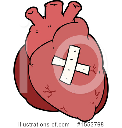 Royalty-Free (RF) Human Heart Clipart Illustration by lineartestpilot - Stock Sample #1553768