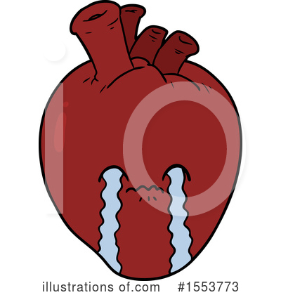 Royalty-Free (RF) Human Heart Clipart Illustration by lineartestpilot - Stock Sample #1553773