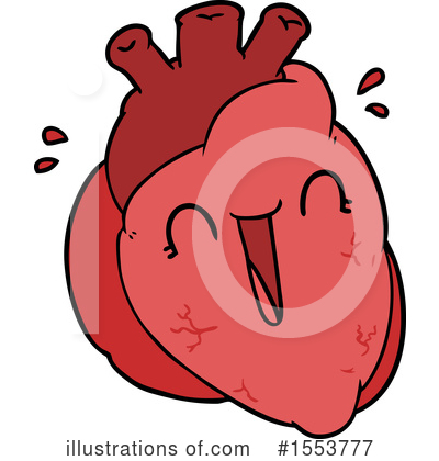 Royalty-Free (RF) Human Heart Clipart Illustration by lineartestpilot - Stock Sample #1553777