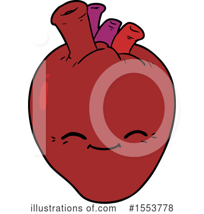 Human Heart Clipart #1553778 by lineartestpilot