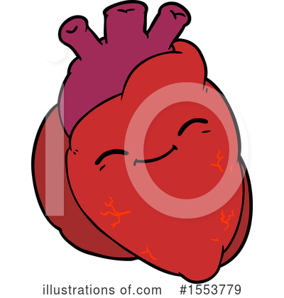 Royalty-Free (RF) Human Heart Clipart Illustration by lineartestpilot - Stock Sample #1553779