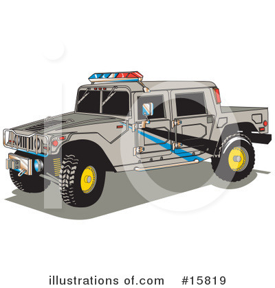 Royalty-Free (RF) Hummer Clipart Illustration by Andy Nortnik - Stock Sample #15819