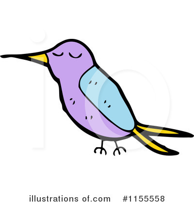 Royalty-Free (RF) Hummingbird Clipart Illustration by lineartestpilot - Stock Sample #1155558