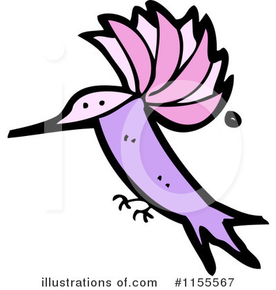 Royalty-Free (RF) Hummingbird Clipart Illustration by lineartestpilot - Stock Sample #1155567