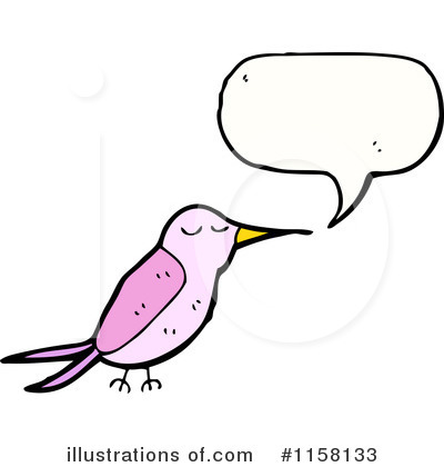 Royalty-Free (RF) Hummingbird Clipart Illustration by lineartestpilot - Stock Sample #1158133