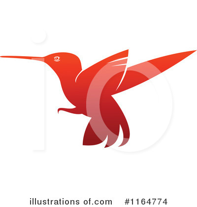 Royalty-Free (RF) Hummingbird Clipart Illustration by Vector Tradition SM - Stock Sample #1164774