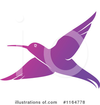 Royalty-Free (RF) Hummingbird Clipart Illustration by Vector Tradition SM - Stock Sample #1164778