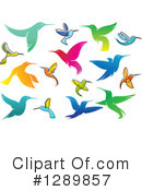 Hummingbird Clipart #1289857 by Vector Tradition SM