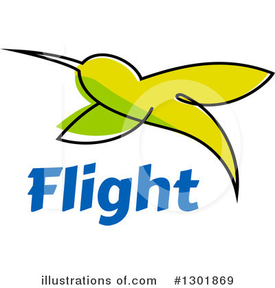 Royalty-Free (RF) Hummingbird Clipart Illustration by Vector Tradition SM - Stock Sample #1301869
