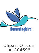 Hummingbird Clipart #1304596 by Vector Tradition SM