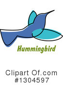 Hummingbird Clipart #1304597 by Vector Tradition SM
