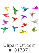 Hummingbird Clipart #1317371 by Vector Tradition SM