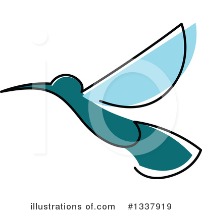 Royalty-Free (RF) Hummingbird Clipart Illustration by Vector Tradition SM - Stock Sample #1337919