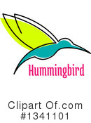 Hummingbird Clipart #1341101 by Vector Tradition SM