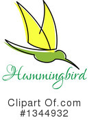 Hummingbird Clipart #1344932 by Vector Tradition SM