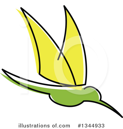 Royalty-Free (RF) Hummingbird Clipart Illustration by Vector Tradition SM - Stock Sample #1344933