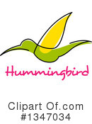 Hummingbird Clipart #1347034 by Vector Tradition SM