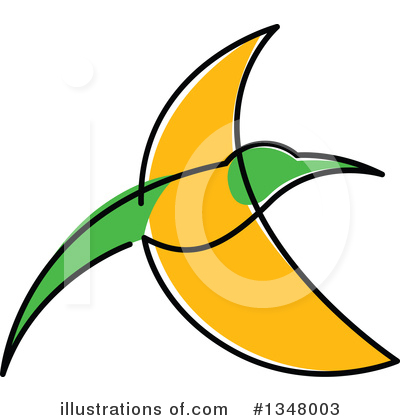 Royalty-Free (RF) Hummingbird Clipart Illustration by Vector Tradition SM - Stock Sample #1348003