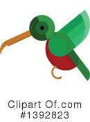 Hummingbird Clipart #1392823 by Vector Tradition SM