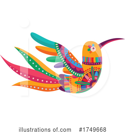 Royalty-Free (RF) Hummingbird Clipart Illustration by Vector Tradition SM - Stock Sample #1749668