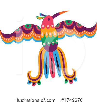 Royalty-Free (RF) Hummingbird Clipart Illustration by Vector Tradition SM - Stock Sample #1749676