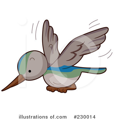 Royalty-Free (RF) Hummingbird Clipart Illustration by BNP Design Studio - Stock Sample #230014
