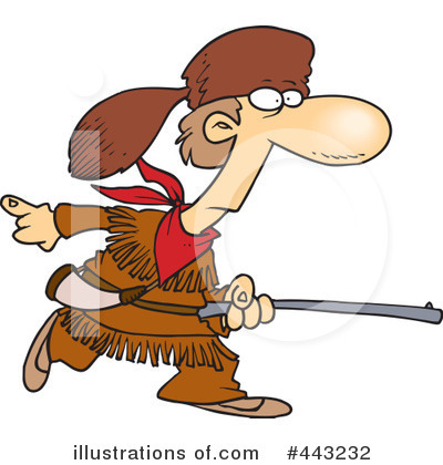Royalty-Free (RF) Hunter Clipart Illustration by toonaday - Stock Sample #443232