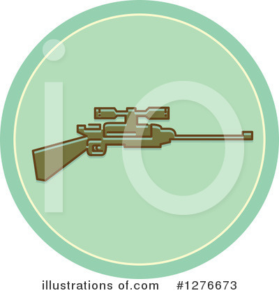 Rifle Clipart #1276673 by BNP Design Studio