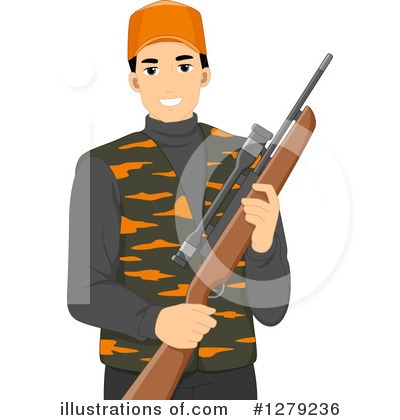 Royalty-Free (RF) Hunting Clipart Illustration by BNP Design Studio - Stock Sample #1279236