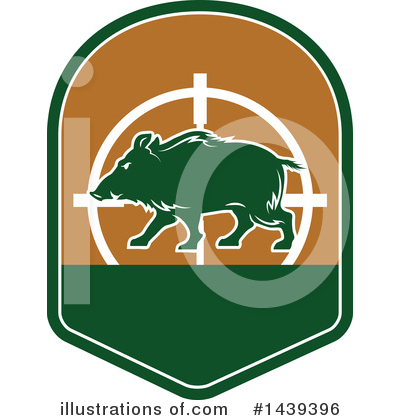 Boar Clipart #1439396 by Vector Tradition SM
