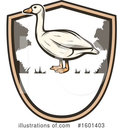 Goose Clipart #1601403 by Vector Tradition SM