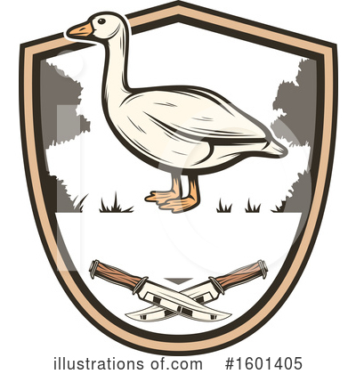 Goose Clipart #1601405 by Vector Tradition SM