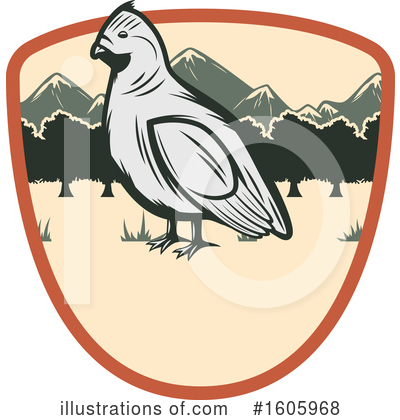 Grouse Clipart #1605968 by Vector Tradition SM