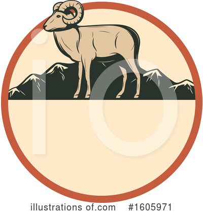 Rams Clipart #1605971 by Vector Tradition SM