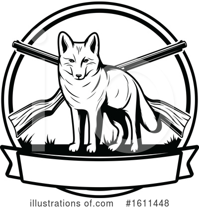 Wolf Clipart #1611448 by Vector Tradition SM
