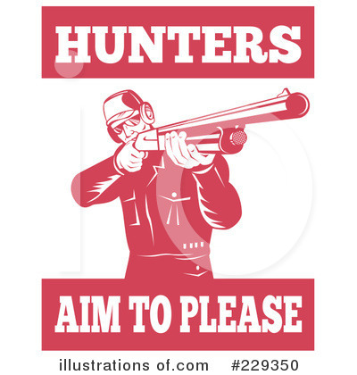 Royalty-Free (RF) Hunting Clipart Illustration by patrimonio - Stock Sample #229350