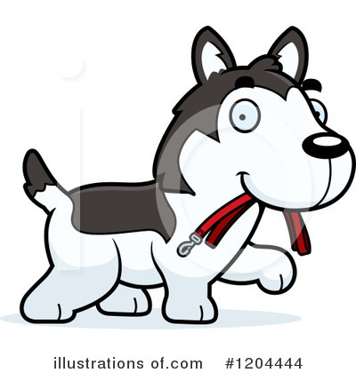 Dog Leash Clipart #1204444 by Cory Thoman