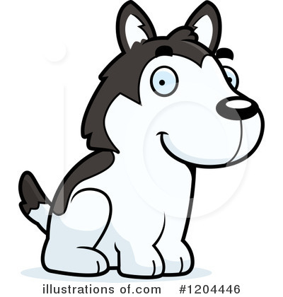 Puppy Clipart #1204446 by Cory Thoman