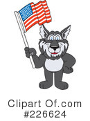 Husky Mascot Clipart #226624 by Mascot Junction
