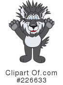 Husky Mascot Clipart #226633 by Mascot Junction