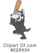 Husky Mascot Clipart #226634 by Mascot Junction