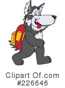 Husky Mascot Clipart #226646 by Mascot Junction