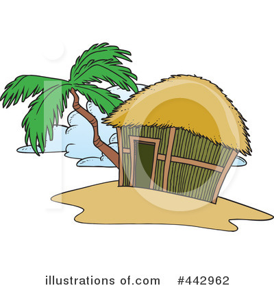 Royalty-Free (RF) Hut Clipart Illustration by toonaday - Stock Sample #442962