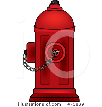Royalty-Free (RF) Hydrant Clipart Illustration by Pams Clipart - Stock Sample #73869