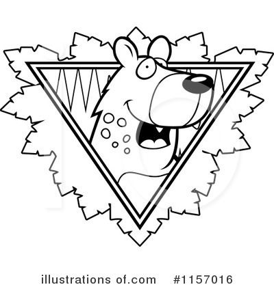 Royalty-Free (RF) Hyena Clipart Illustration by Cory Thoman - Stock Sample #1157016